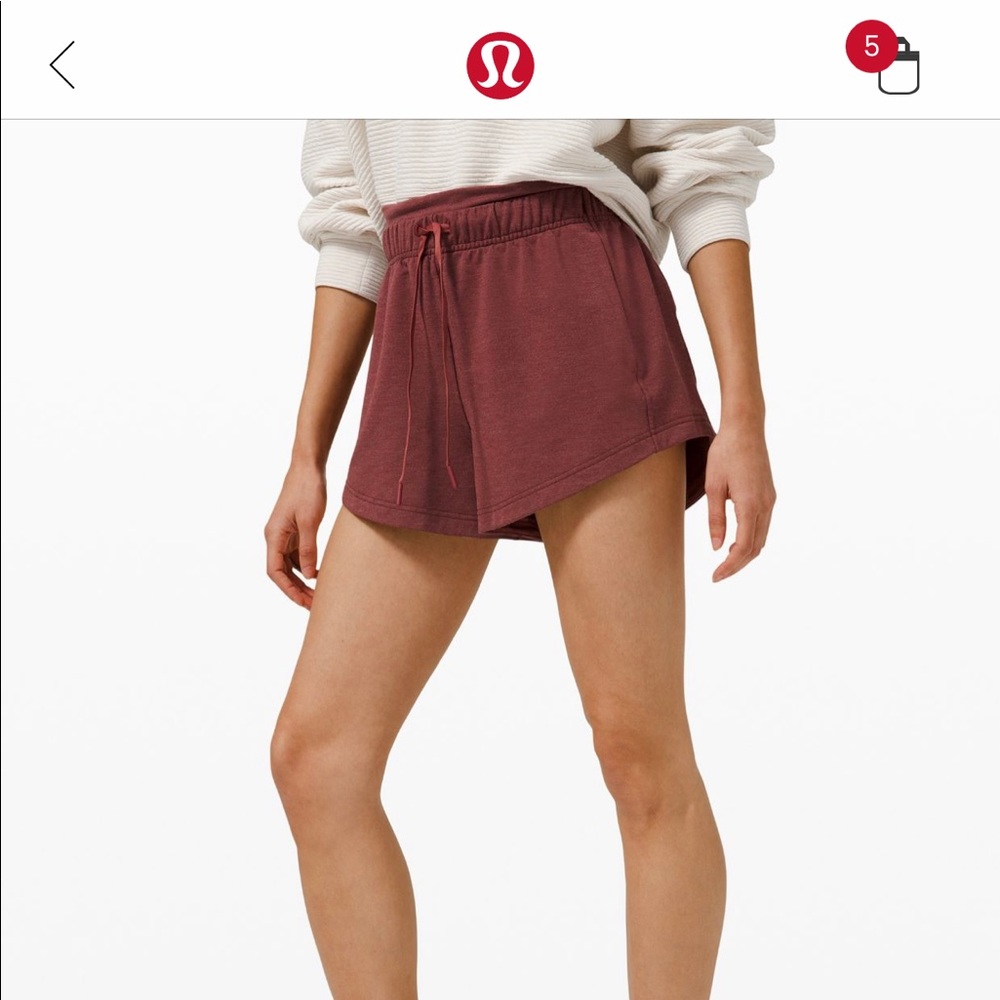 Inner Glow Short 3" *Modal in Heathered Savannah